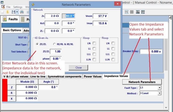 Impedance settings part 1